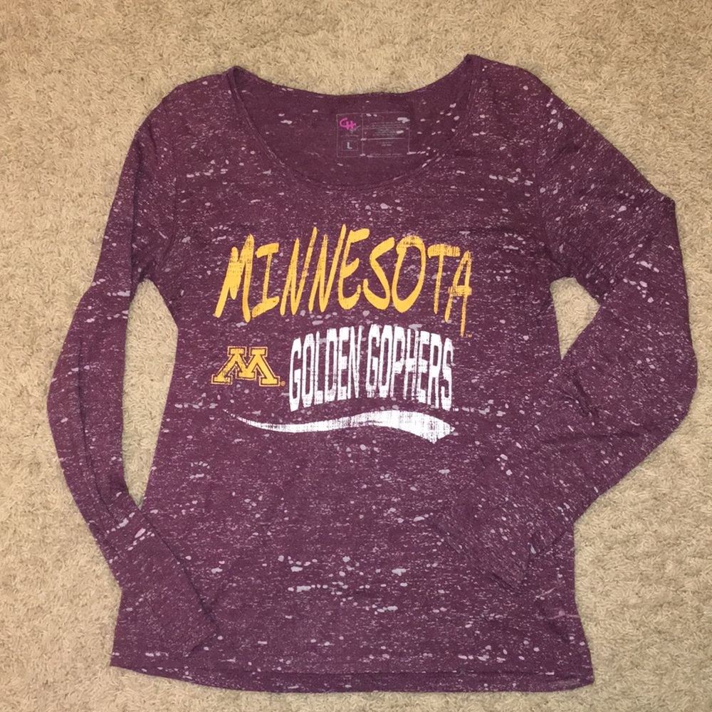 Minnesota gophers long sleeve